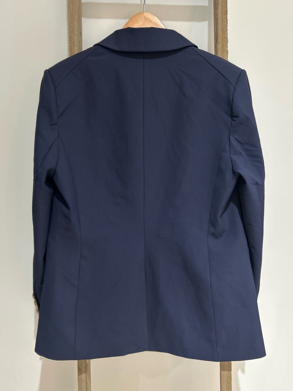 NWT Quince Scuba Captain's Convertible Blazer Navy Blue M Nautical Classic - Picture 8 of 11
